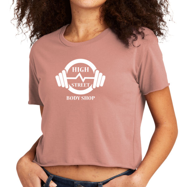 HS - Apparel ® Women's Festival Cali Crop Tee Thumbnail