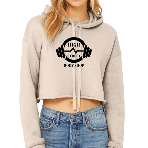 HS - Women's Sponge Fleece Cropped Fleece Hoodie Thumbnail