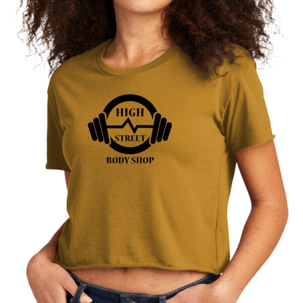HS - Apparel ® Women's Festival Cali Crop Tee Thumbnail