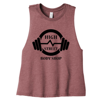 HS - Women's Racerback Cropped Tank Thumbnail