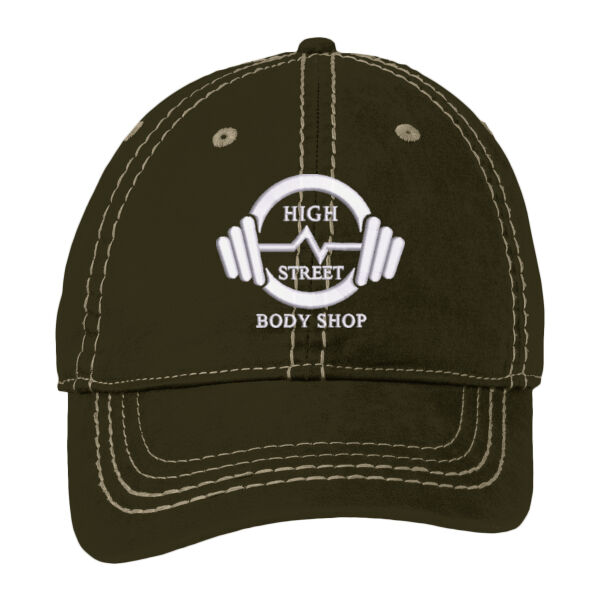 HS - Pigment Print Distressed Cap Thumbnail