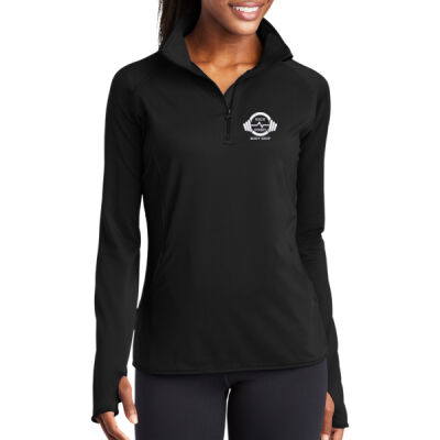 HS - Ladies Sport Wick ® Stretch 1/4 Zip Pullover Thumbnail
