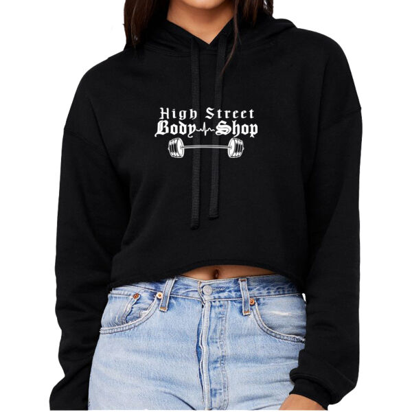 HS - Women's Sponge Fleece Cropped Fleece Hoodie Thumbnail