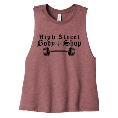 HS - Women's Racerback Cropped Tank Thumbnail