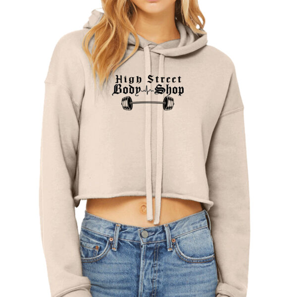 HS - Women's Sponge Fleece Cropped Fleece Hoodie Thumbnail